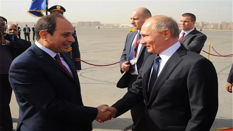 ننشر تفاصيل زيارة الرئيس الروسي فلاديمير بوتين الى مصر