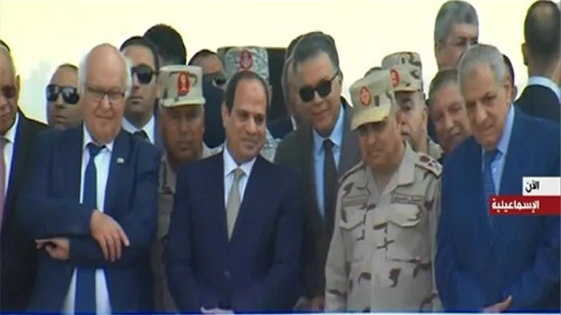 ننشر تفاصيل زيارة السيسي للإسماعيلية