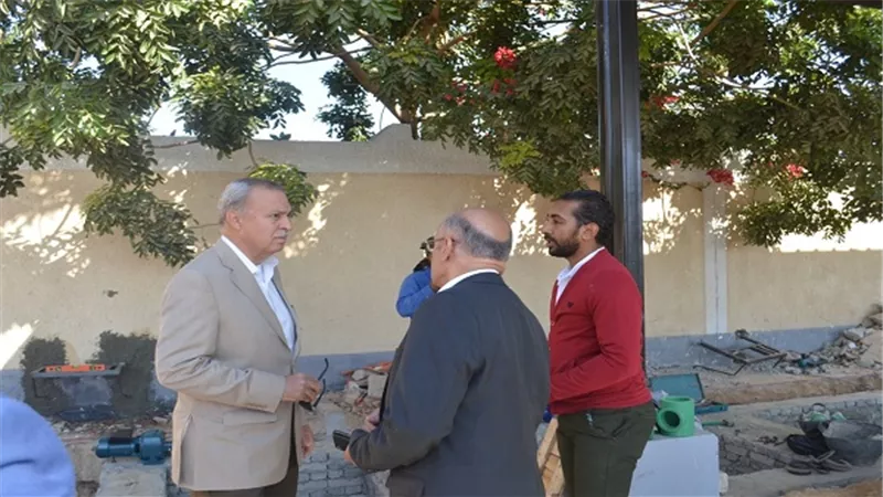 الهجان: يتفقد عدد من المشروعات الخدمية بمركز قنا