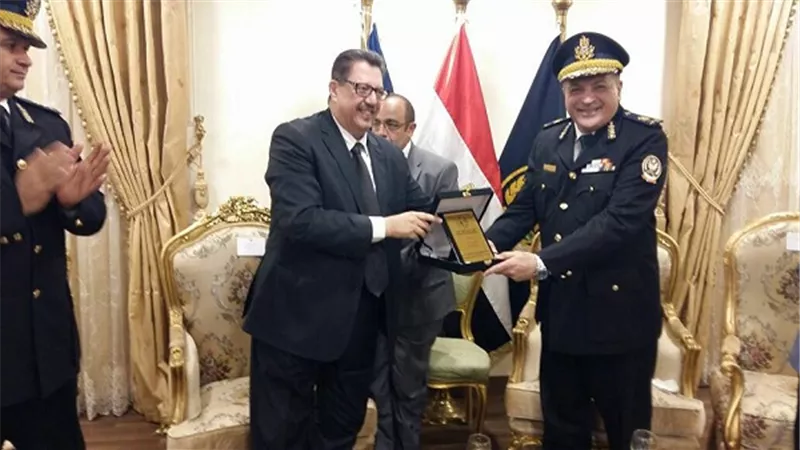 اكاديمية الشرطة تستقبل الامين العام للاعلى للاعلام بصحبة وفد أفريقي
