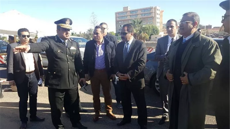 بالصور.. عدد من مديري الأمن يتفقدون الإرتكازات ونقاط التفتيش