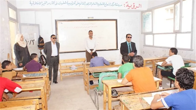 الامتحانات تستأنف فى السويس عقب انتهاء عطلة اعياد رأس السنة الميلادية
