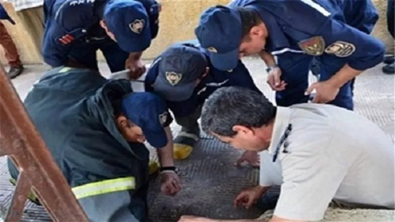 تفكيك عبوة بداخلها 40 كيلو متفجرات فى دهشور 