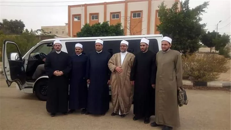 قافلة علماء الأوقاف بمحافظة شمال سيناء