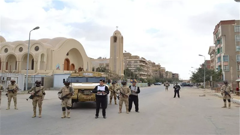 القوات المسلحة تكثف من تواجدها الأمنى بمناسبة الإحتفال بعيد الميلاد المجيد