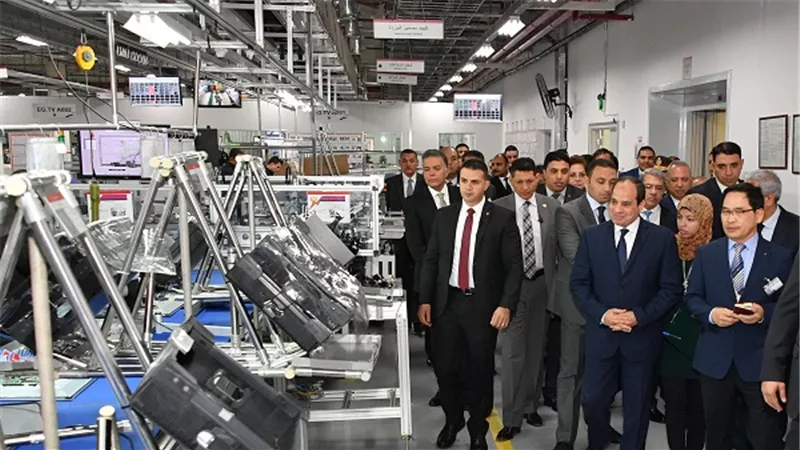 السيسي يفتتح عدد من المشروعات التنموية والخدمية بمحافظات الوجه البحري والدلتا