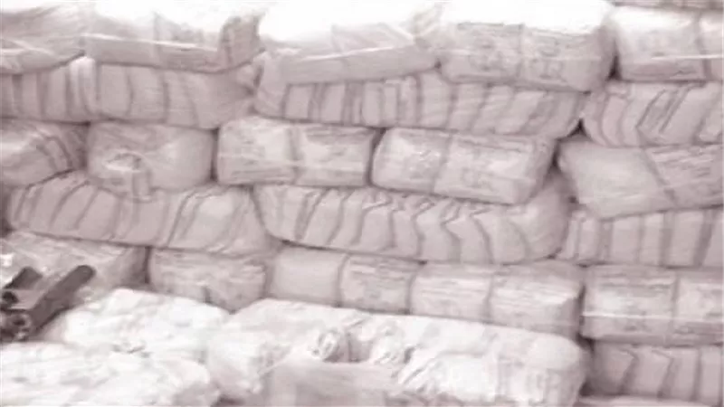 ضبط 100 طن ملح طعام 
