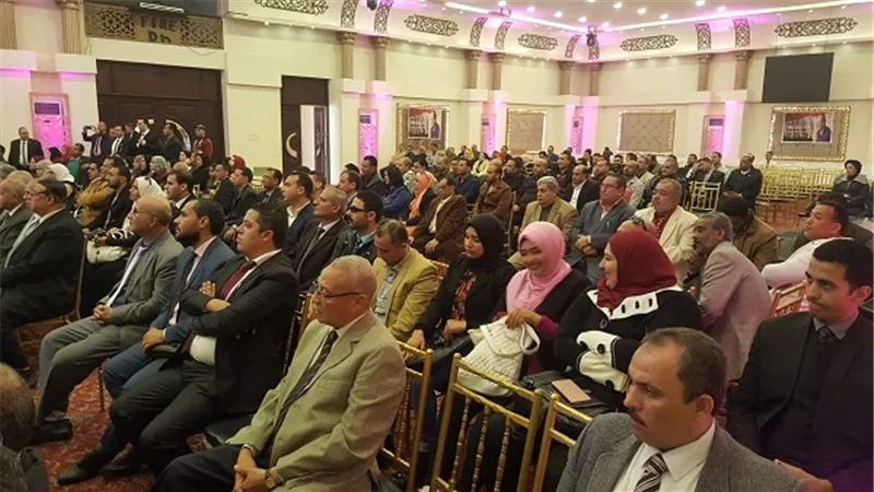 بالصور .. بدأ مؤتمر دعم السيسي بالقليوبية
