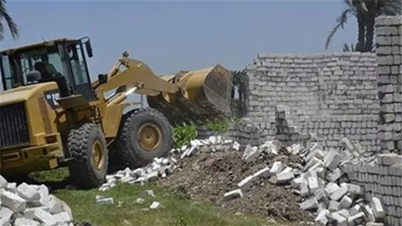 الجيزة تزيل 653 حالة تعدى على الأراضى الزراعية