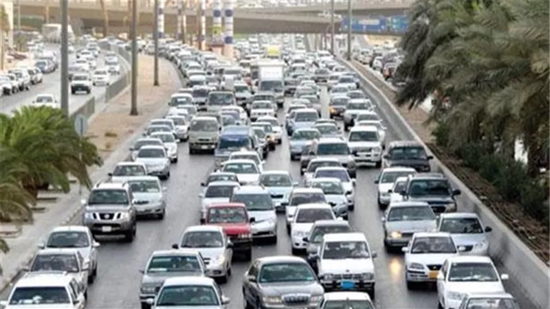 كثافات مرورية متحركة بمحاور وميادين القاهرة