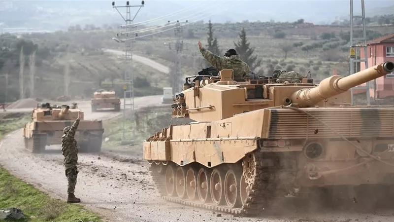 تركيا تعلن مقتل 14 جنديا وإصابة 130 فى عملية عفرين