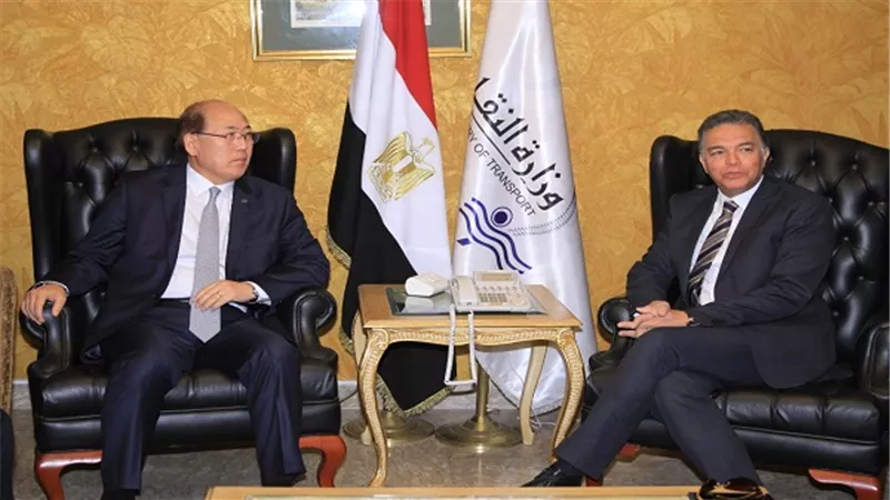 وزير النقل يستقبل الأمين العام للمنظمة البحرية الدولية