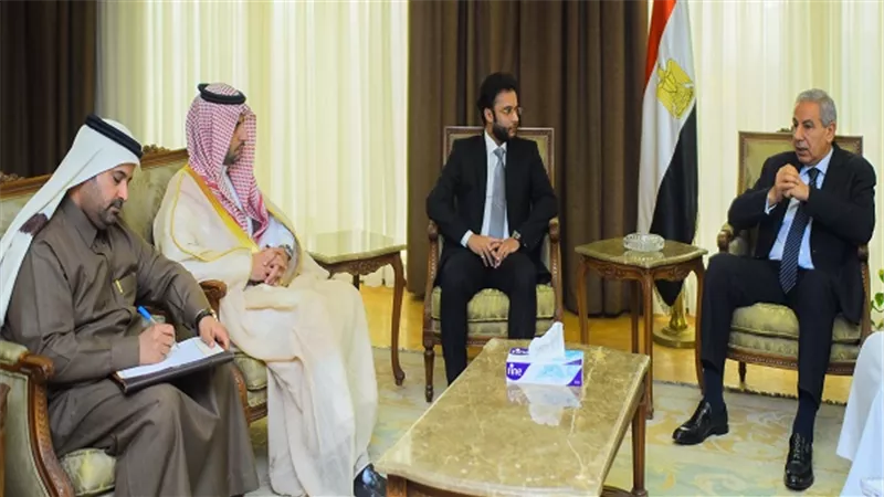 قابيل يبحث مع وفد حكومى سعودى تعزيز العلاقات الاقتصادية المشتركة بين مصر والسعودية