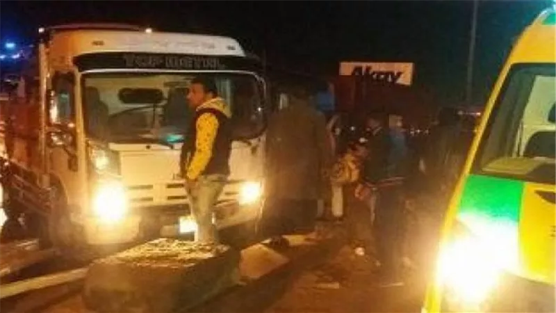 حادث أليم بالطريق الزراعي: 5 وفيات و3 مصابين 