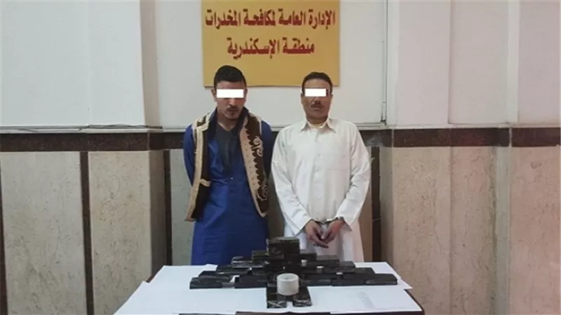 ضبط 6 قطع أسلحة نارية و50 كيلو جرام لنبات البانجو المخدر 