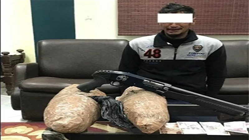 ضبط 10 أشخاص وبحوزتهم 17  كيلوجرام من مخدر البانجو بقصد الإتجار