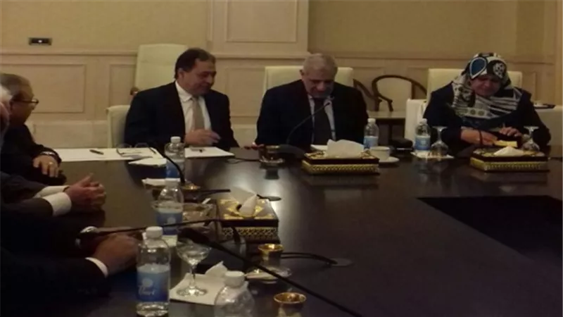 وزير الصحة يلتقى نظيرته العراقية لبحث سبل التعاون فى مجالى المستشفيات والدواء بين البلدين