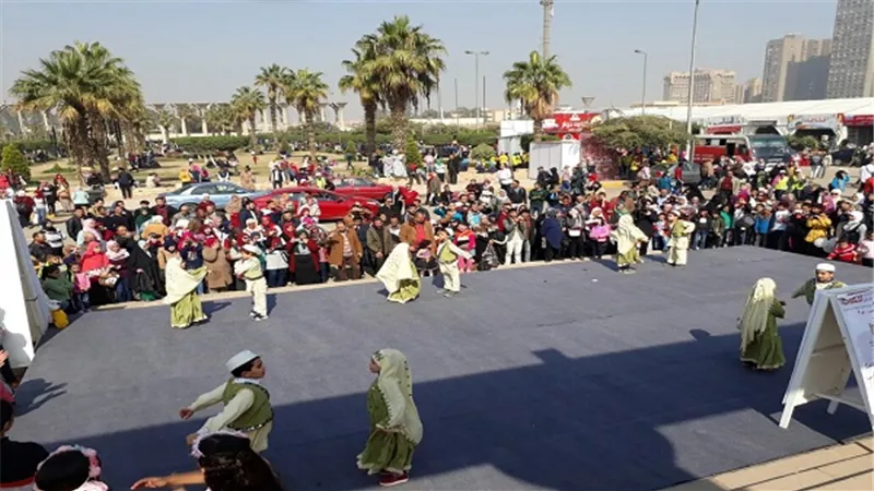 التعليم تتابع فعاليات الأنشطة الطلابية من داخل معرض القاهرة الدولى للكتاب