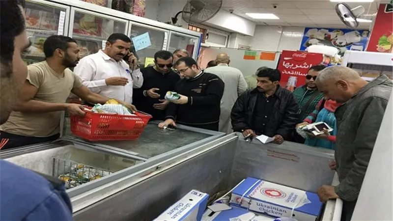 بالصور.. ضبط 6000 كيلو لحوم مفرومة ودواجن منتهية الصلاحية بالقليوبية