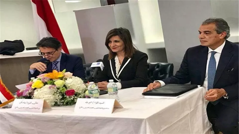 وزيرة الهجرة تناقش قضايا الجالية المصرية في أمريكا