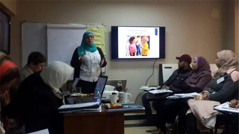 التعليم تبدأ تدريب معلمي الإعاقات المزدوجة 