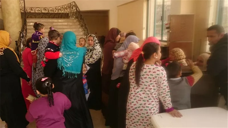 بالتعاون مع وزارة الصحة ائتلاف حب الوطن يواصل دوره الخدمي وينظم قافلة طبية مجانية لاهالي حلوان