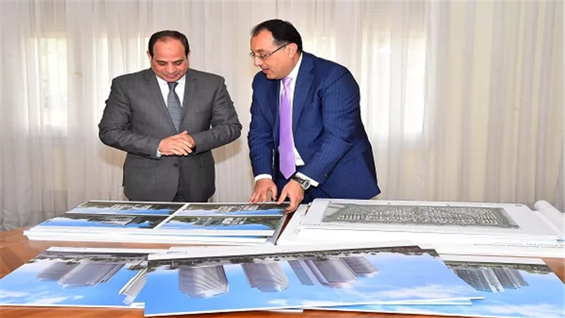 السيسي يتابع الأعمال الإنشائية الجارية بعدد من المدن الجديدة 