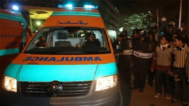 إصابة شخصان في إنقلاب سيارة محملة بسيراميك علي طريق بنها_كفر شكر
