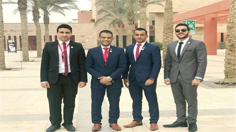 طلاب جامعة بنها يشاركون فى نموذج محاكاة مجلس الوزراء