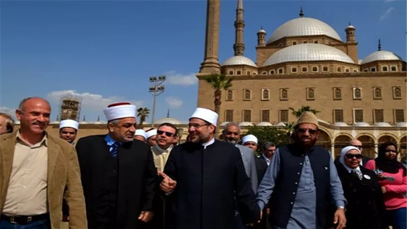 ضيوف مؤتمر المجلس الأعلى للشئون الاسلامية يشيدون بعظمة الحضارة المصرية