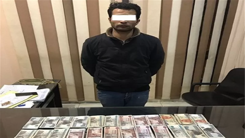 كشف غموض حادث سرقة رواتب العاملين بأحد المصانع 