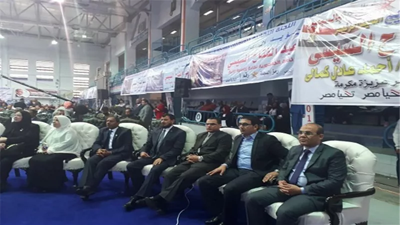  مؤتمر بترولى حاشد فى السويس لتأييد السيسى