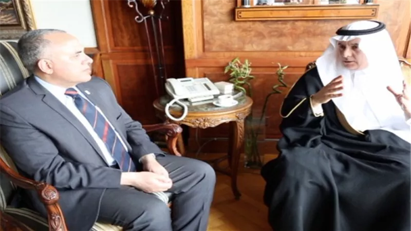 لقاء وزير الموارد المائية والرى مع نظيره السعودى