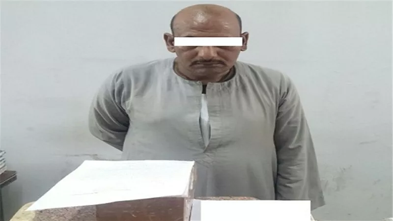 ضبط أحد الأشخاص وبحوزته مخدر الهيروين بقصد الإتجار