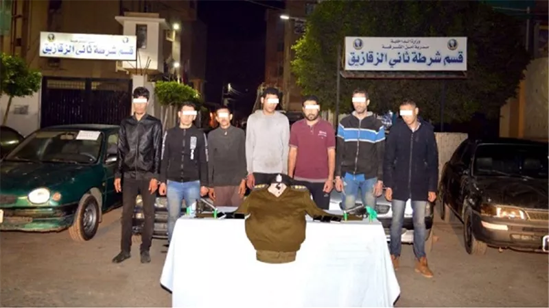 ضبط عناصر تشكيل عصابى  بإرتكاب جرائم سرقات السيارات الملاكى
