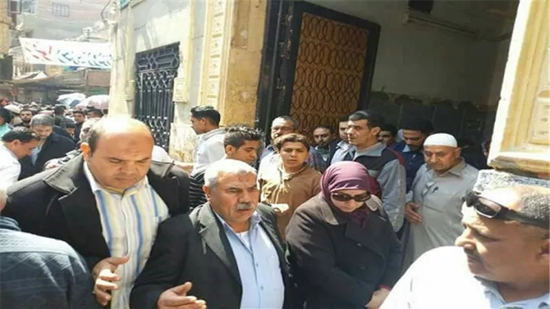 بالصور.. تشييع جثمان شهداء القليوبية وسط هتافات منددة بالإرهاب