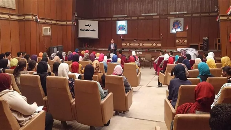 رفع الوعى المائي ندوة بمركز النيل للإعلام ببنها