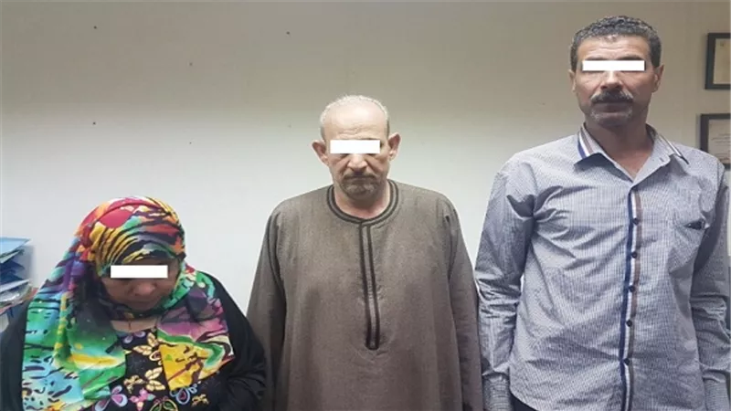 ضبط تشكيل عصابى عقب قيامهم بالإستيلاء على قطعة أرض 
