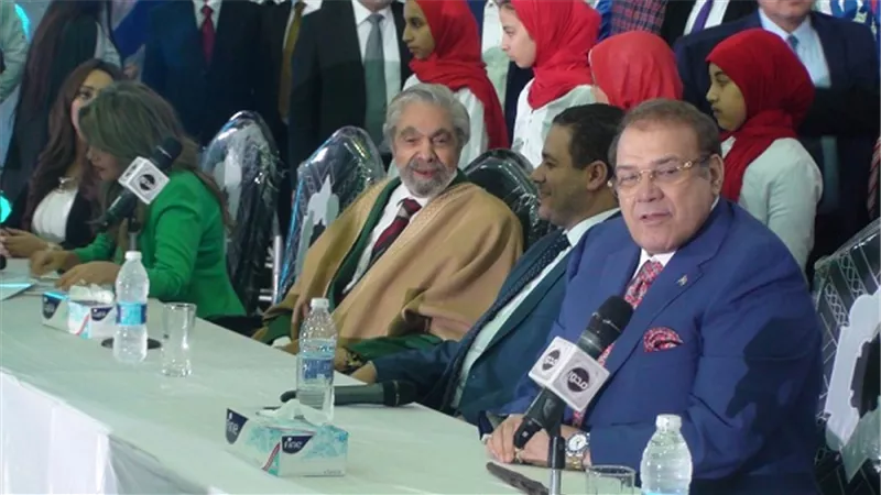 بالصور.. حسن راتب وسمير الاسكندرانى وأحمد خميس  فى مؤتمر حملة «أنت الأمل» بدمياط 