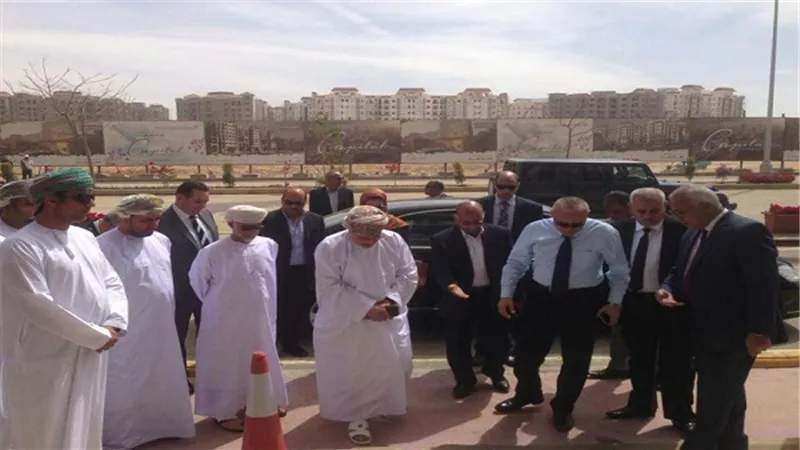 جولة لوزير إسكان سلطنة عمان بالعاصمة الإدارية الجديدة