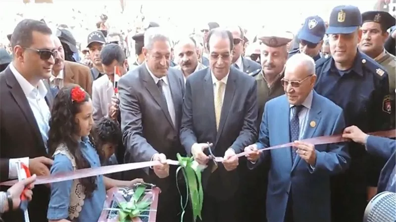 مدير أمن الدقهلية يقوم بإفتتاح وحدة إطفاء منشأة عبد الرحمن التابعة لمركز دكرنس