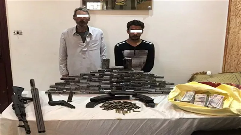 ضبط أحد الأشخاص ونجله لقيامهما بالإتجار فى المواد المخدرة 