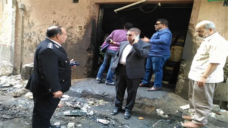اغلاق مخزن مواد بترولية بالسويس مضر بالبيئة