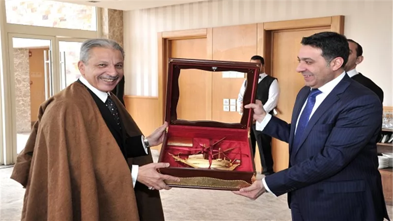 سفراء الدول العربية المعتمدون لدى مصر يحتفون بالوزير أحمد قطان