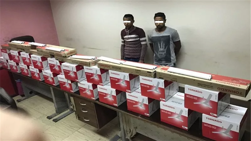 ضبط مرتكبى واقعة سرقة عدد 21 مروحة سقف من داخل مدرسة ثانوية 