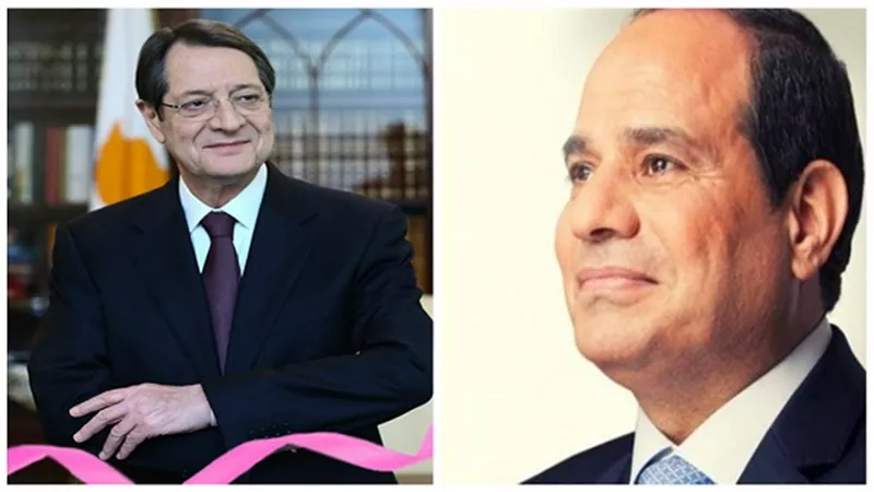السيسي يتلقى اتصالاً هاتفياً من الرئيس القبرصى