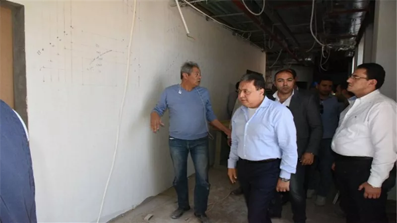 وزير الصحة يتفقد مستشفى طوارئ أبو خليفة بالأسماعيلية
