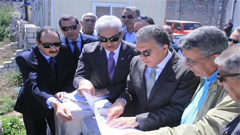 خلال جولته بالاسكندرية 