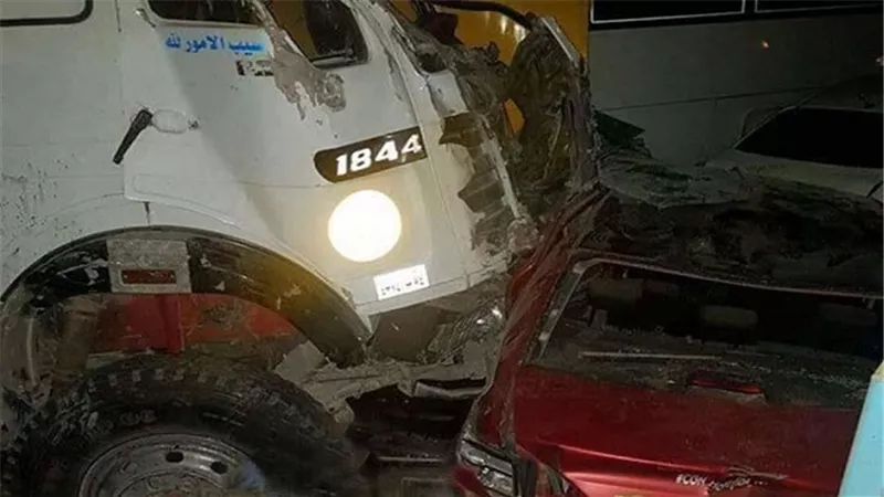 النيابة تصرح بدفن جثث المتوفين في حادث طريق السلام – الخانكة