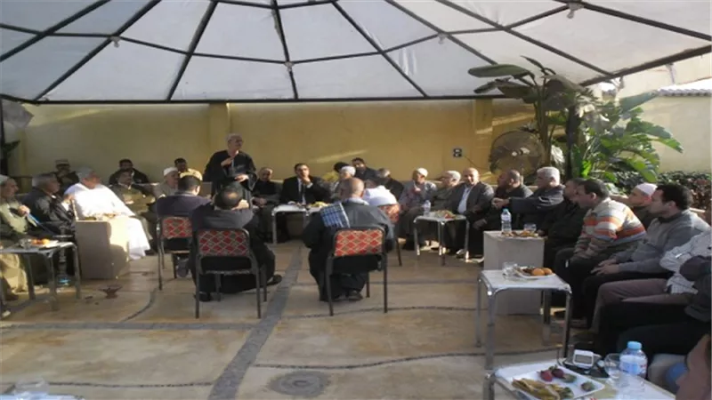 إنهاء خصومة ثأرية وإتمام الصلح فى النزاع القائم بين عائلتين بالمنوفية